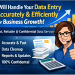 I will handle your data entry accurately and efficiently for business growth