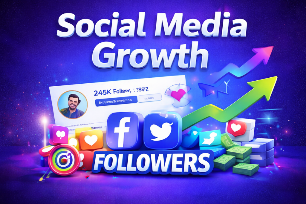 Increase engagement and followers on social media accounts professionally - portfolio - 0