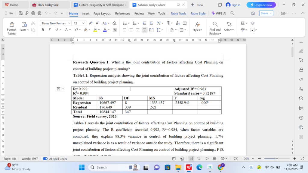 Je remettrai un article académique ou un rapport de recherche bien documenté, correctement formaté, sans IA et sans plagiat, dans un délai de 3 à 5 jours, garantissant la clarté. - portfolio - 1
