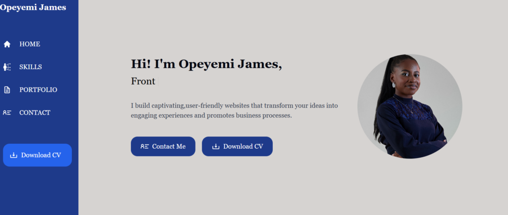 Opeyemi James - portfolio - 2