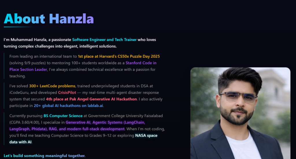 Muhammad Hanzla - portfolio - 1