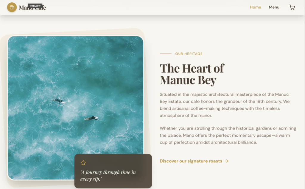 Je crée des designs pour un site web  - portfolio - 1