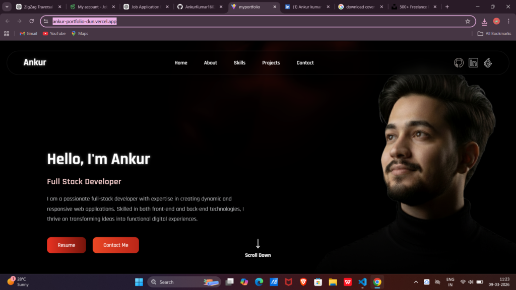 Ankur Kumar - portfolio - 0