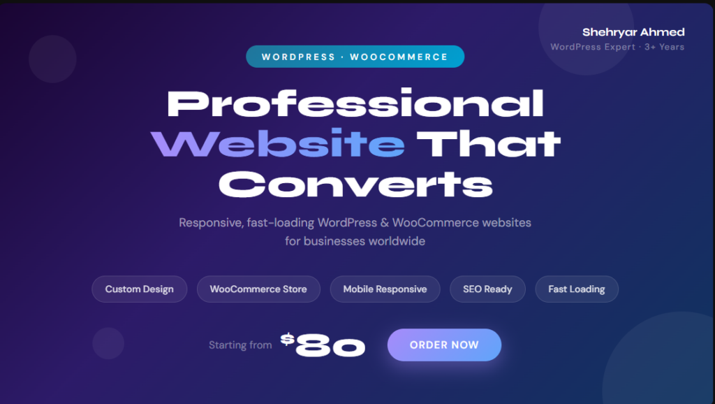 Je vais concevoir et développer un site WordPress ou Woo Commerce - portfolio - 0