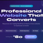 I will design and develop wordpress or woo commerce website