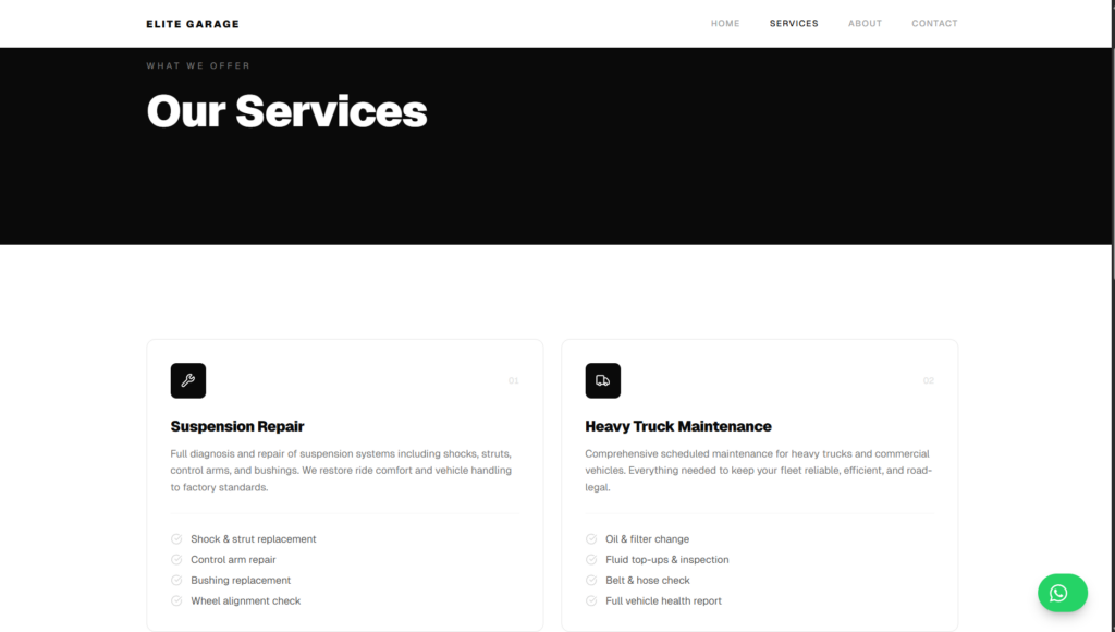 Professional Business Website Development for Small Businesses - portfolio - 1