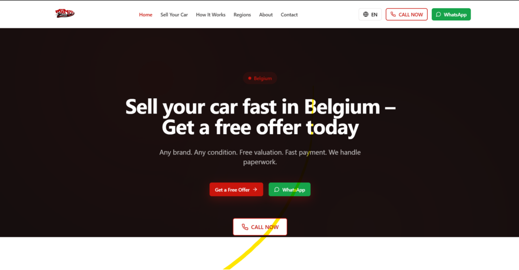 سأبني موقعا إلكترونيا نظيفا وحديثا لعملك - portfolio - 0