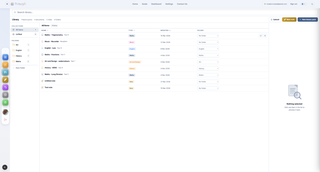 Prototype Application - portfolio - 2