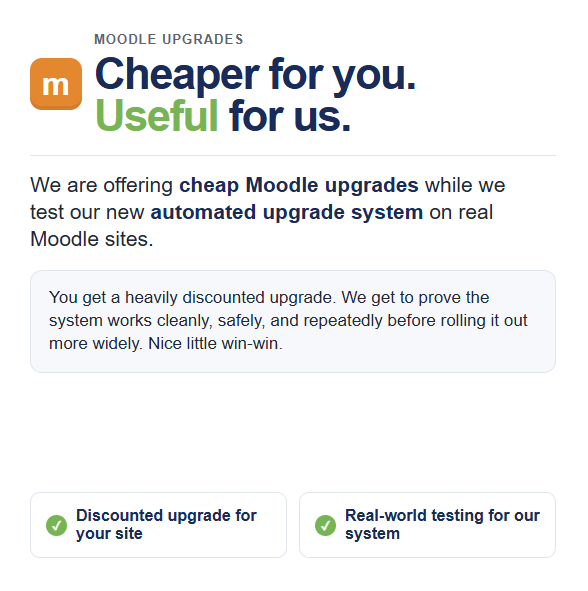 I will upgrade your Moodle site to the latest version - portfolio - 1