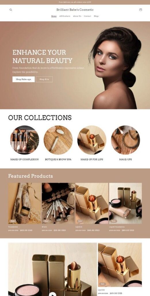 Conception de sites web pour coiffeurs, maquilleurs et professionnels de la beauté - portfolio - 1