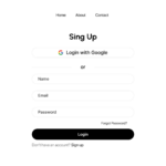 Site web (Page Landign)  - À distance