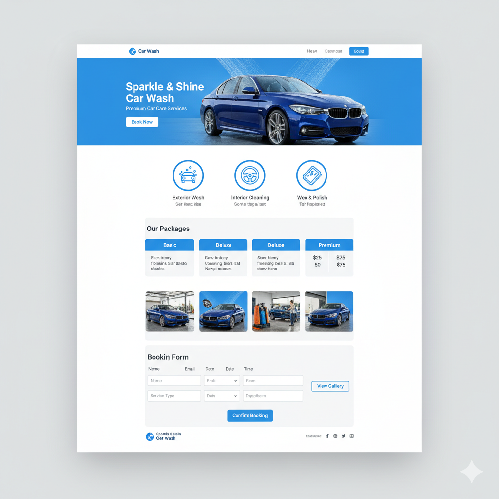 i will create a website for your bussiness in 3 days - portfolio - 0