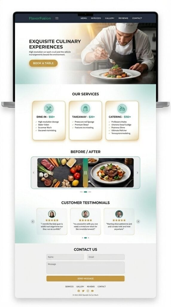 i will create a website for your bussiness in 3 days - portfolio - 2