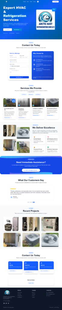 سأصمم وأطور صفحة هبوط Next.js عالية التحويل - portfolio - 2