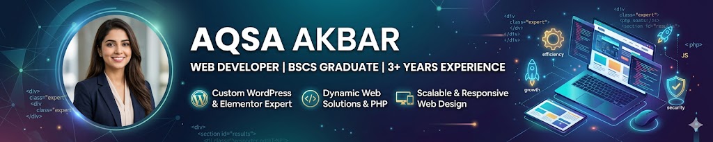 مطور ووردبريس فول-ستاك وخبير إيلينتور - portfolio - 0
