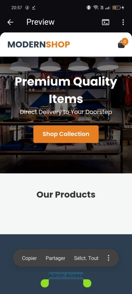 تصميم وإنشاء صفحات هبوط حديثة (UI/UX + HTML/CSS) - portfolio - 0