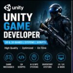 I will create Unity 2D or 3D games for mobile and PC - Remote