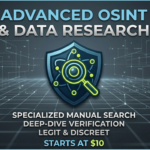 I will perform manual Darknet research for keywords, usernames, or whole topics - Remote