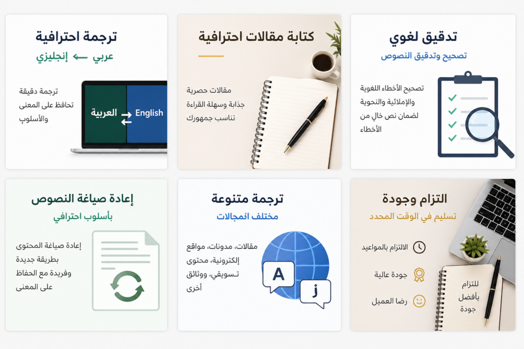 Traducteur ↔ et rédacteur de contenu en arabe anglais, fournissant des traductions précises et des articles professionnels avec une grande qualité et ponctualité - portfolio - 0