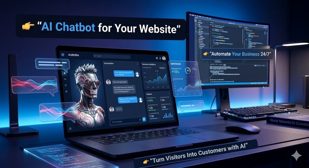 I Will Create a Website Chatbot to Increase Leads and Engagement - portfolio - 0