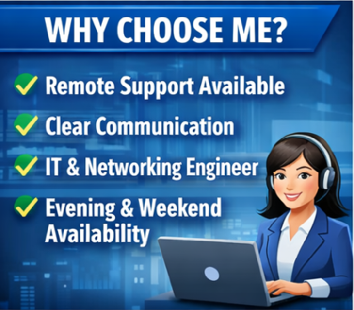 I will provide IT support & remote troubleshooting for Windows, software and network issues - portfolio - 2