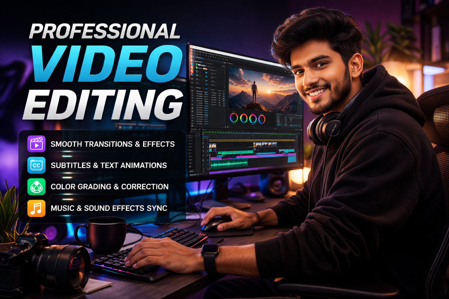 Yusuf Video editor - cover