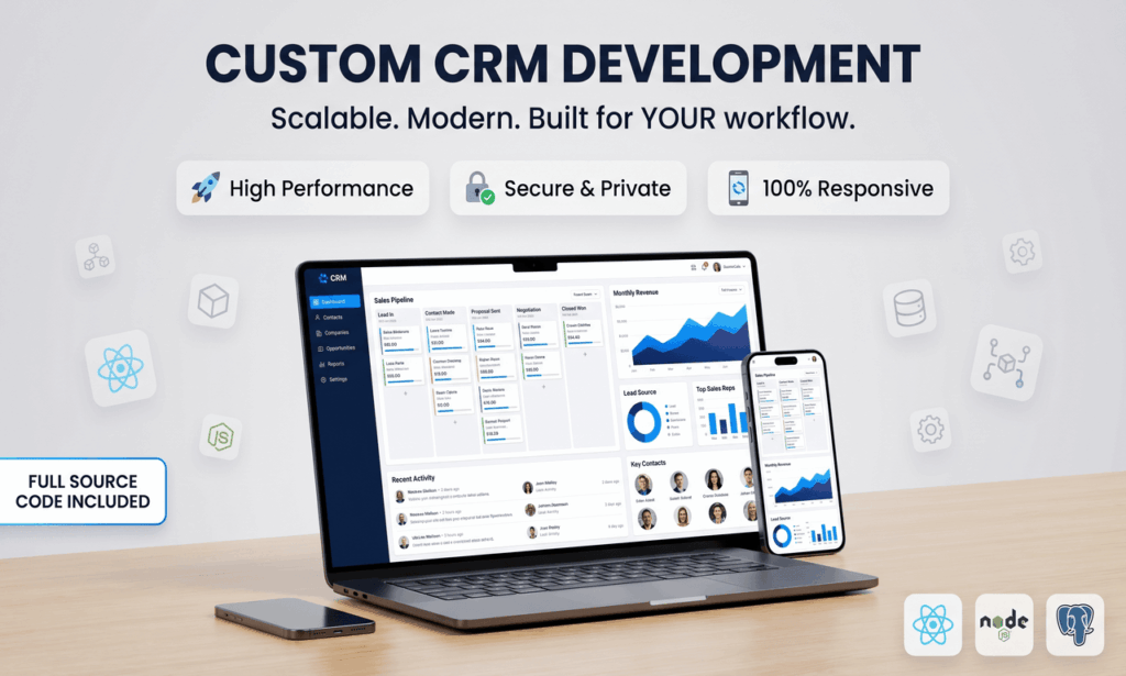 i will develop CRM, cms, erp, saas, portal systems and web app - portfolio - 1