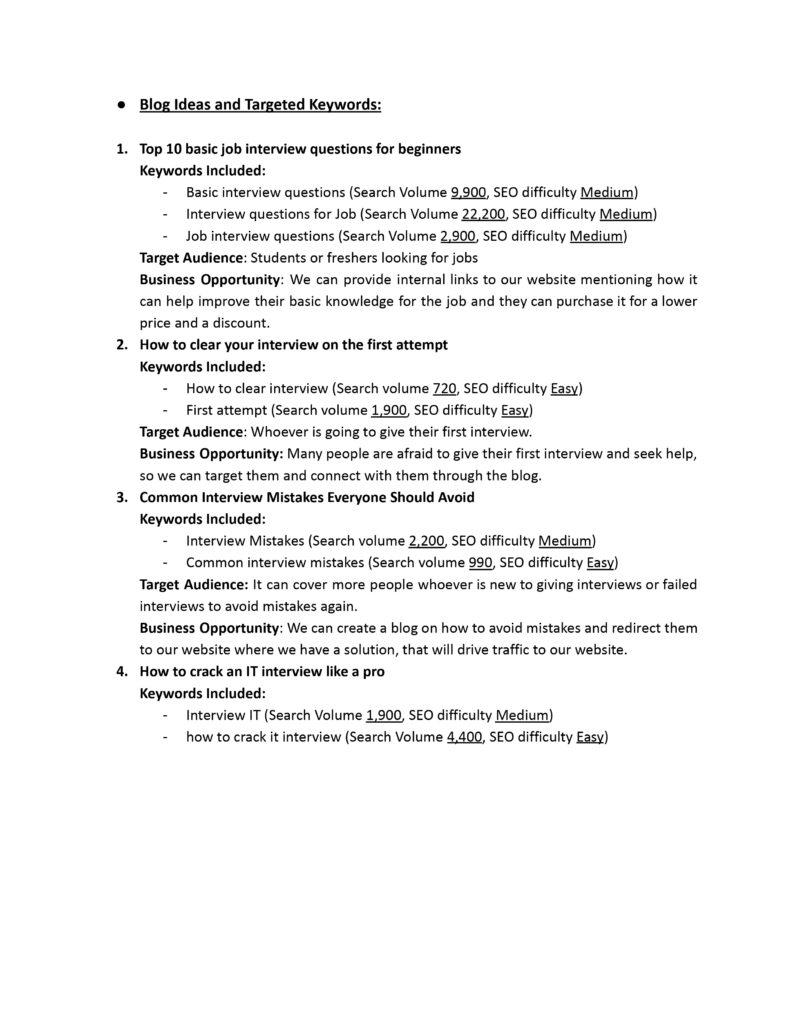 Système complet de développement SEO (audit, corrections et stratégie) - portfolio - 1