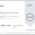 التطوير باستخدام SQL وقواعد البيانات