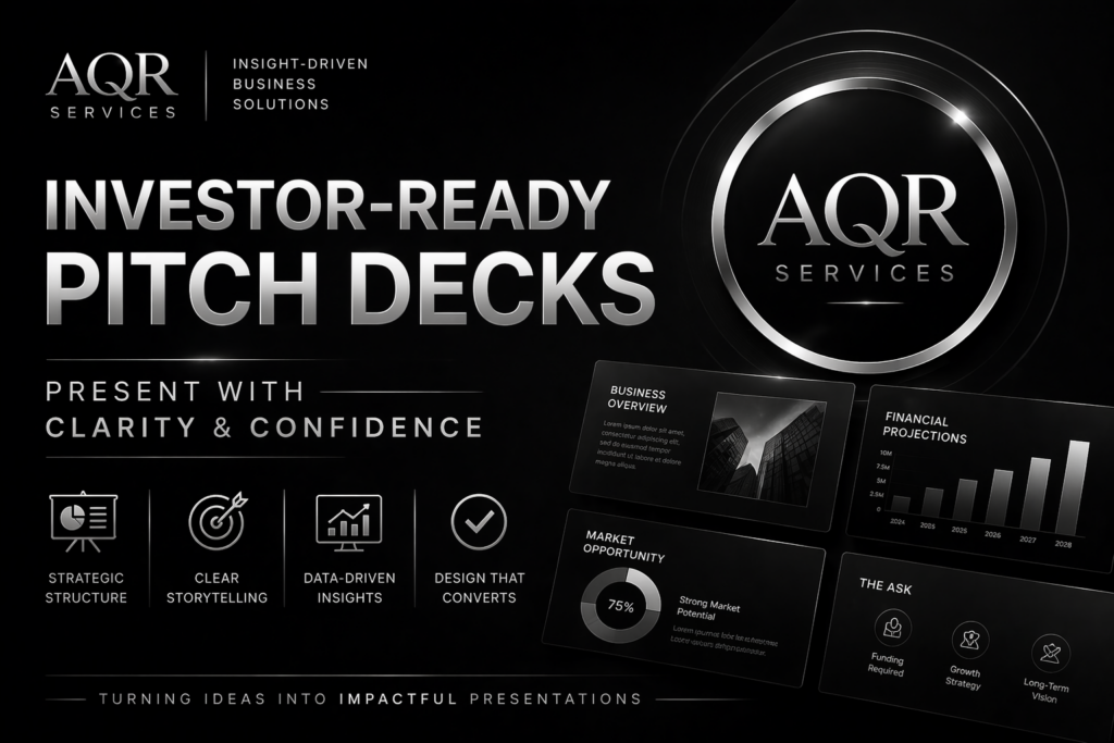 Concevoir des pitch decks et des présentations professionnelles - portfolio - 0
