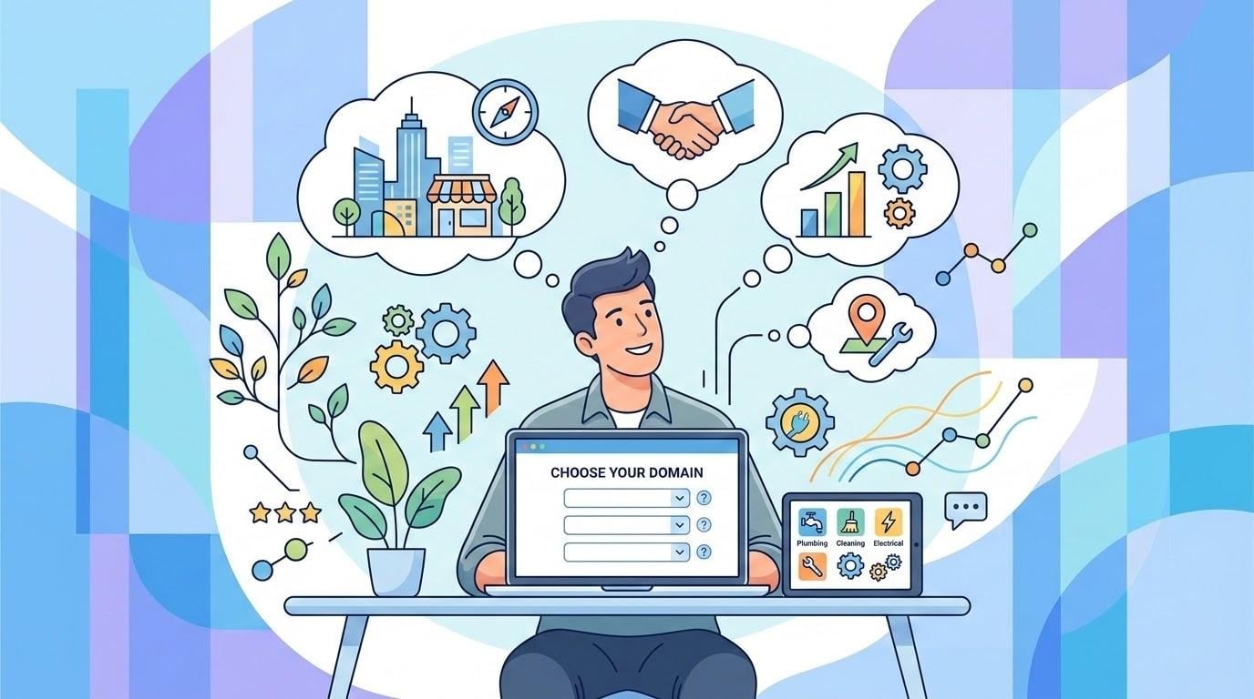 Choosing The Right Domain Name For Your Local Service Brand To Attract Job Opportunities Online
