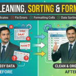 I Will Clean, Sort And Format Your Messy Data Sets - Remote