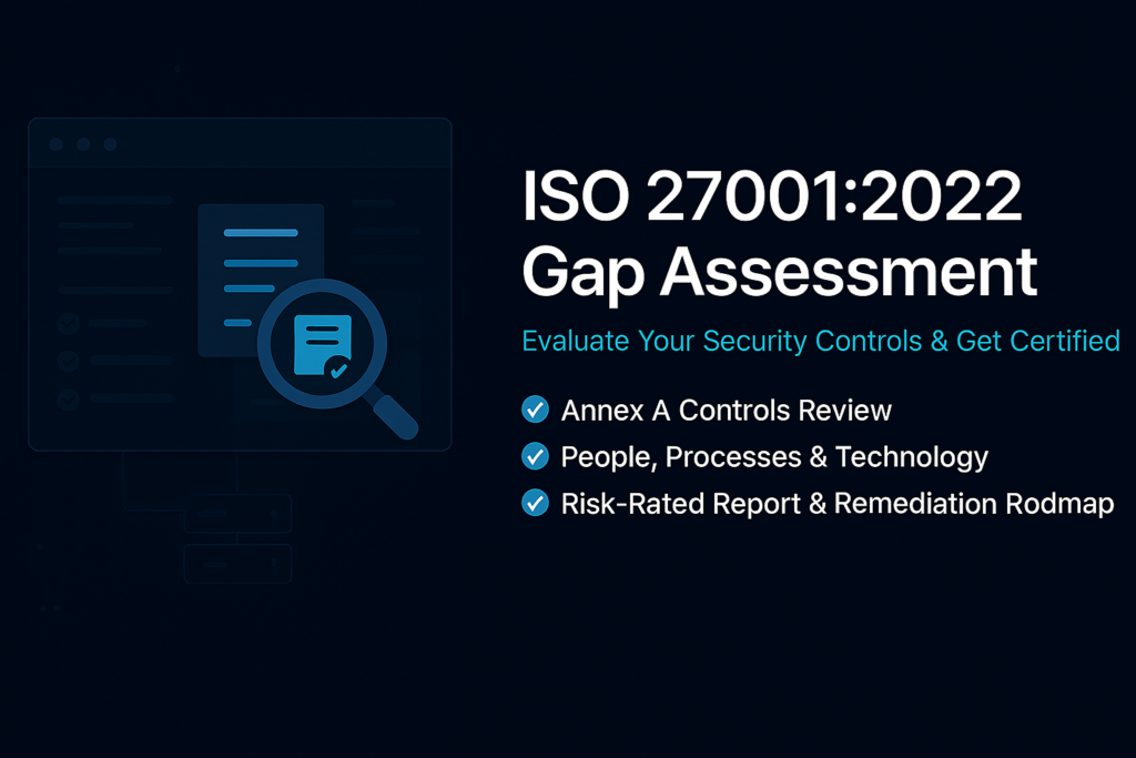 Je réaliserai une évaluation des lacunes ISO 27001:2022 pour votre organisation - portfolio - 0