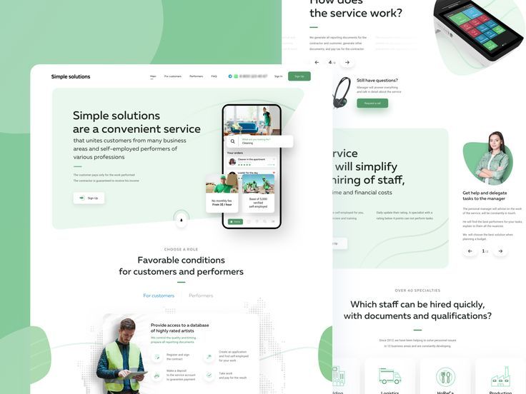 I will design modern landing page website - portfolio - 2