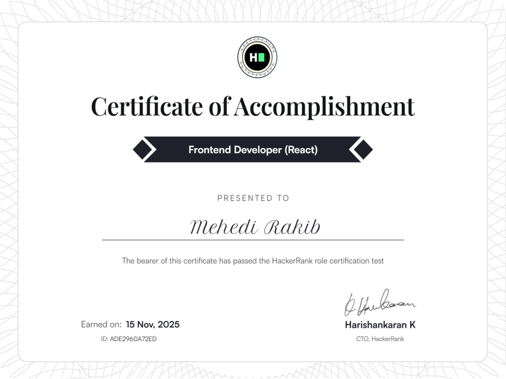 Mehedi Rakib - portfolio - 0