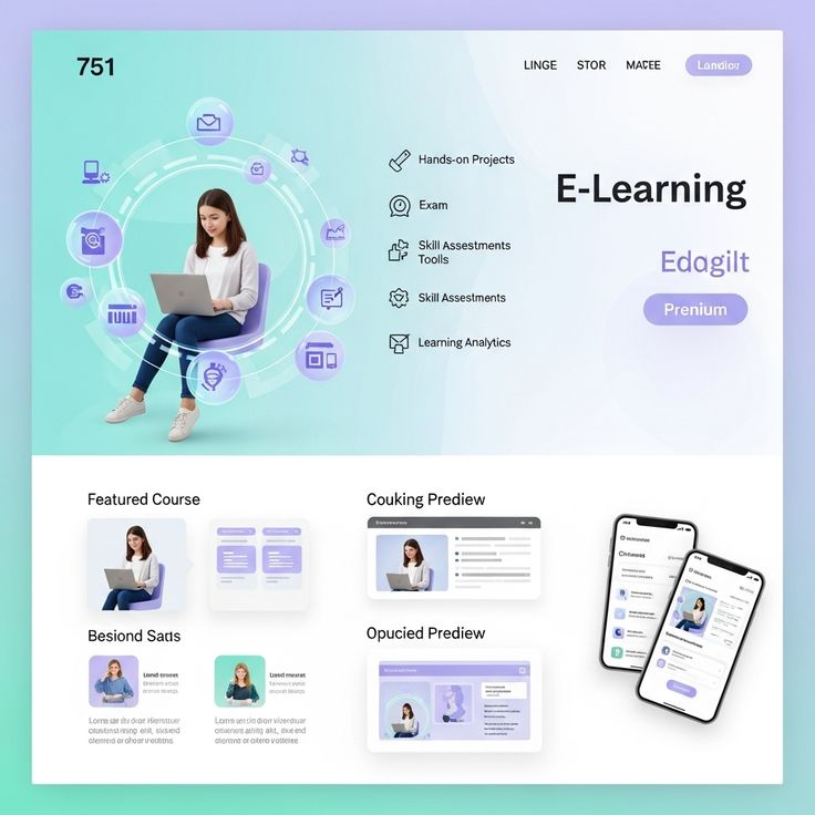 I will design modern landing page website - portfolio - 0