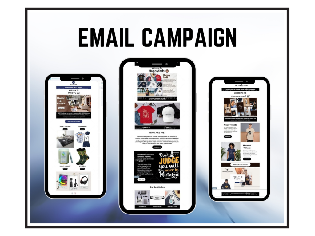  Je vais créer Klaviyo le marketing par email et les flux d’emails pour la boutique e-commerce Shopify - portfolio - 1