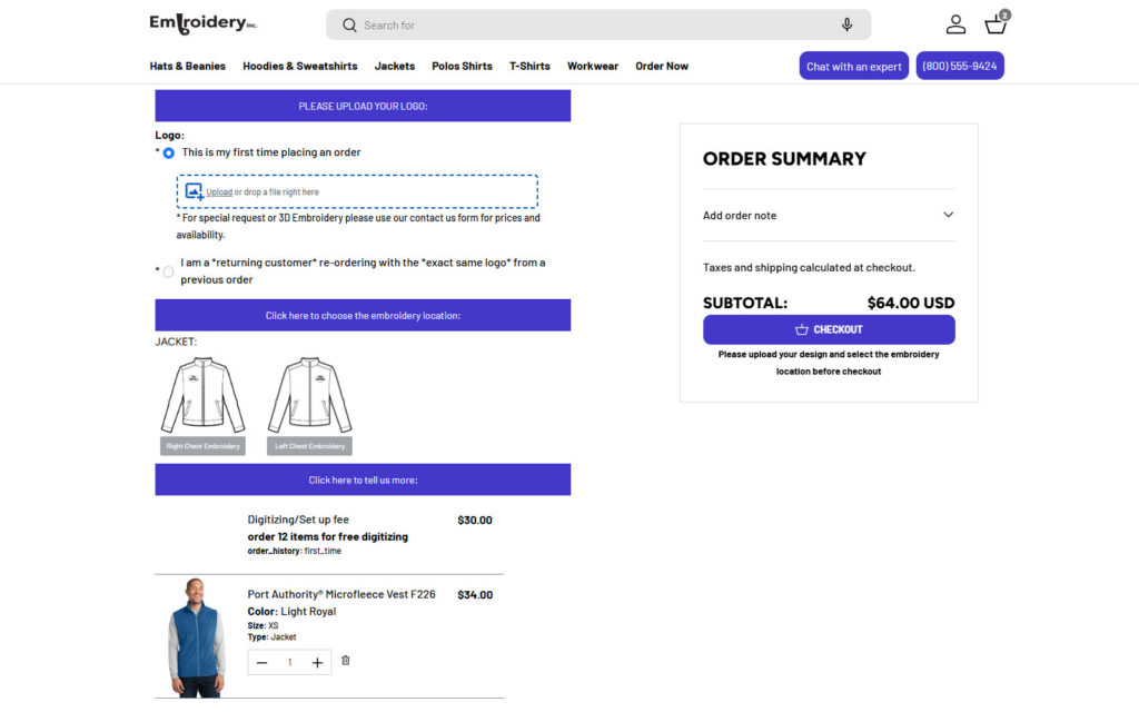 Shopify / Application privée - portfolio - 2