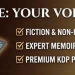 I will ghostwrite your Memoir, Biography,  Autobiographies, Novel or Poetry; Professional Fiction & Non-Fiction Book Writing & KDP Publishing