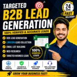 I will provide targeted b2b lead generation, email list building and linkedin leads