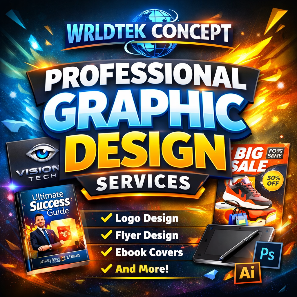 I will create professional flyers, ebook cover, logo, banner and lots more for business and brands and for events.  - portfolio - 0