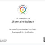 شهادة Google Analytics