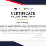 AI FLUENCY CERTIFICATE