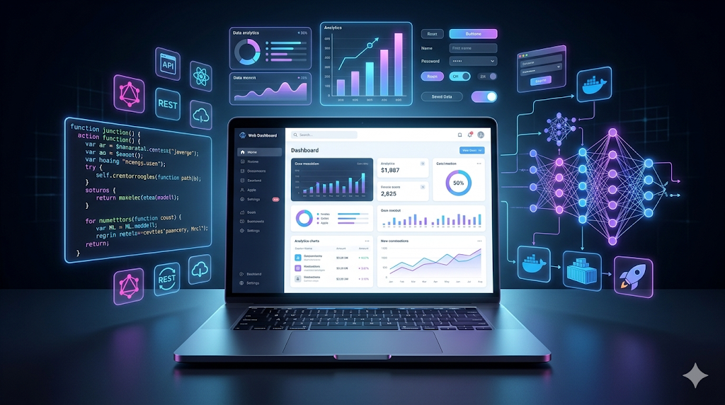 I will build a modern full stack web application with AI integration - portfolio - 0