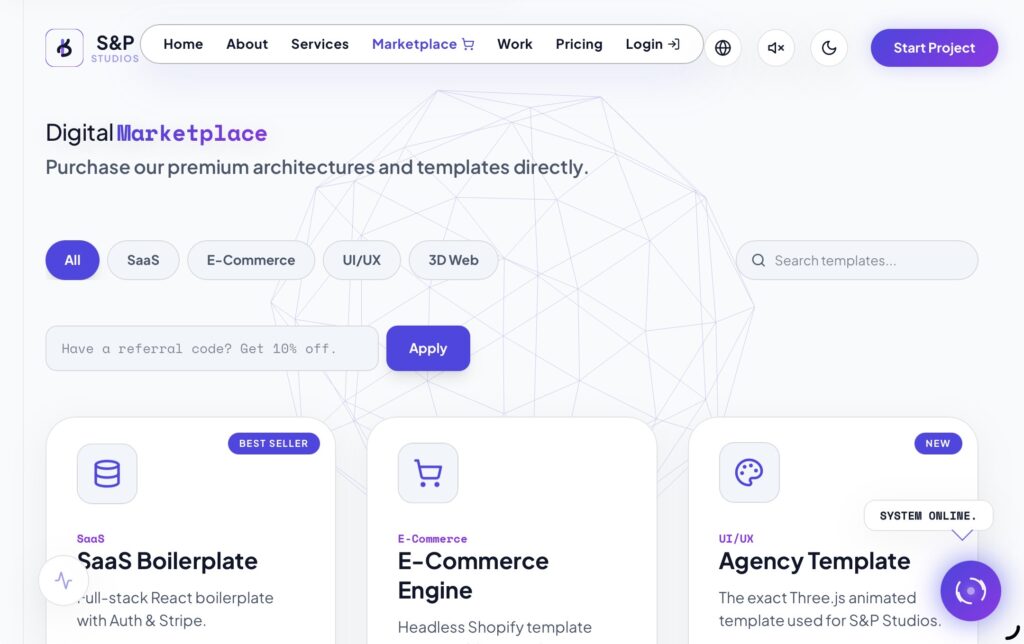 Fully Functional E-Commerce Website Creation in 3 days - portfolio - 1