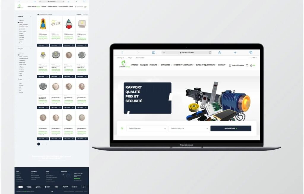 Creation of e-commerce sites - portfolio - 0