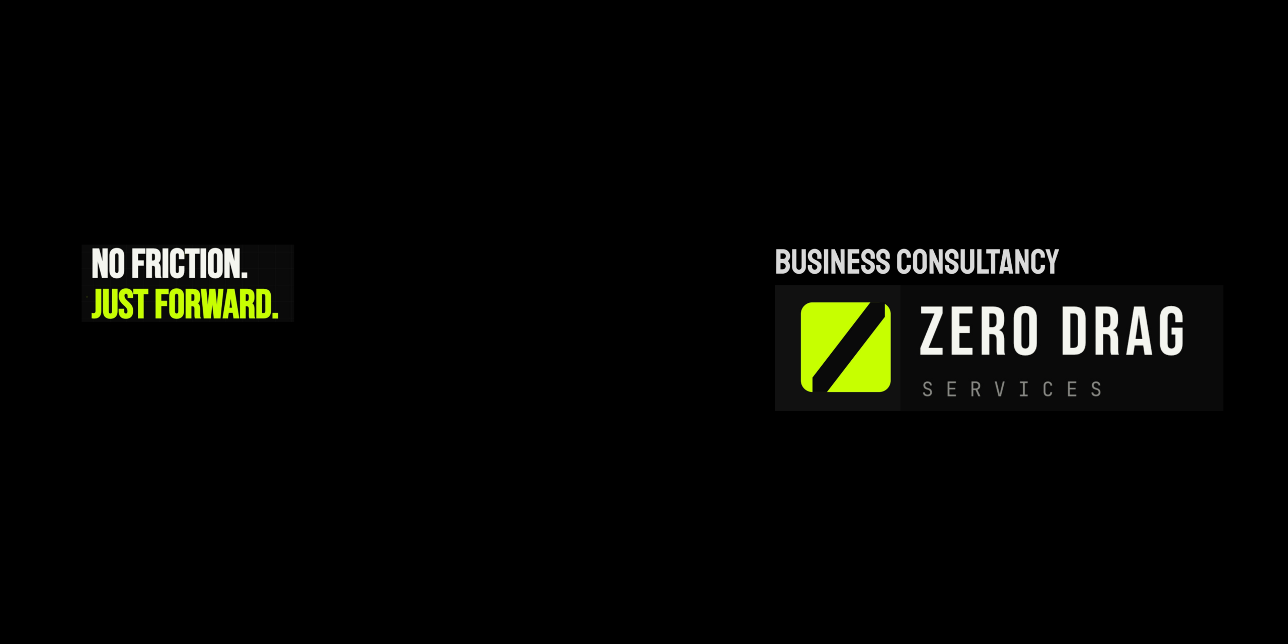 Zero Drag Services - cover