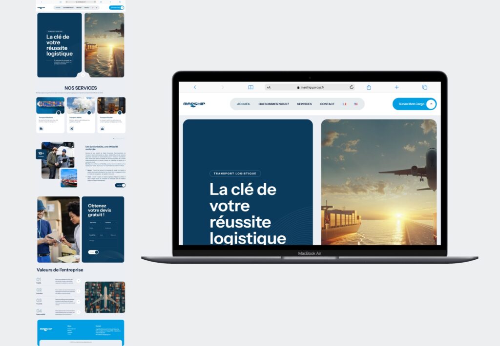 Creation wordpress site  - portfolio - 0