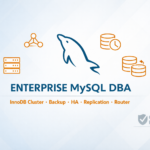 I will set up mysql innodb cluster, replication and high availability, mysql dba - Remote