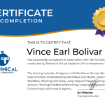 N8N Certificate